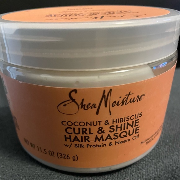 SheaMoisture Curl & Shine Hair Masque Coconut & Hibiscus - Picture 1 of 3